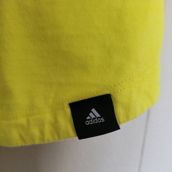 EUC Adidas Women's Universal tank 2 Shock Yellow Medium - Picture 6 of 9